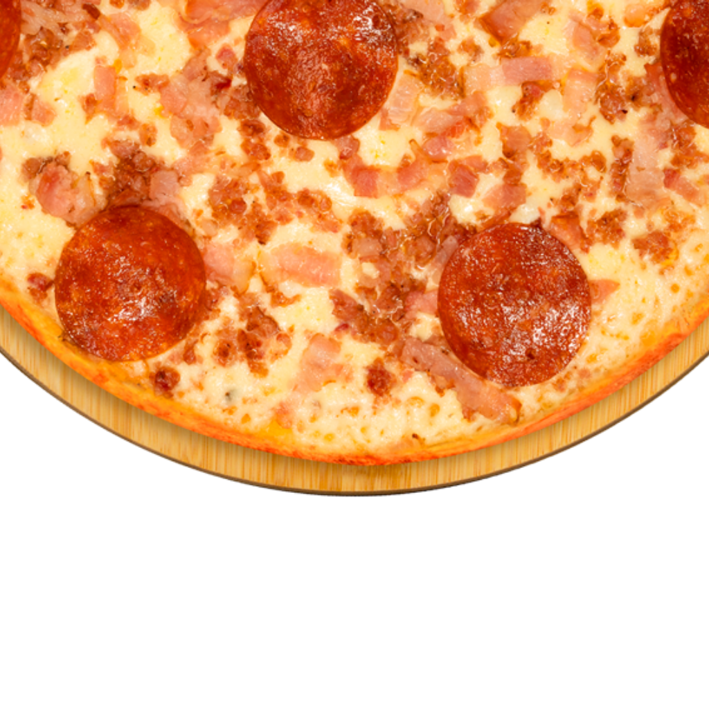 Pizza premium Karnívora con Pepperoni_1